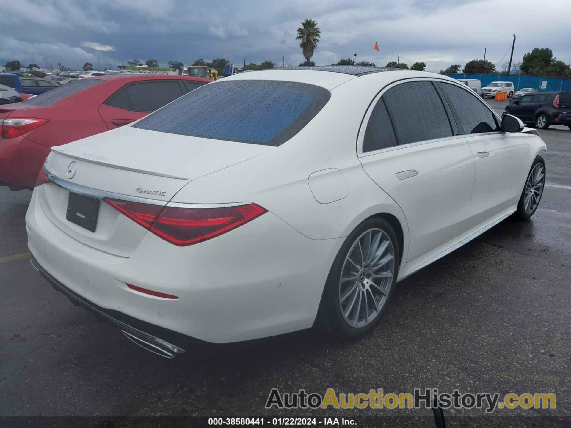 MERCEDES-BENZ S 580 4MATIC, W1K6G7GB6NA139837