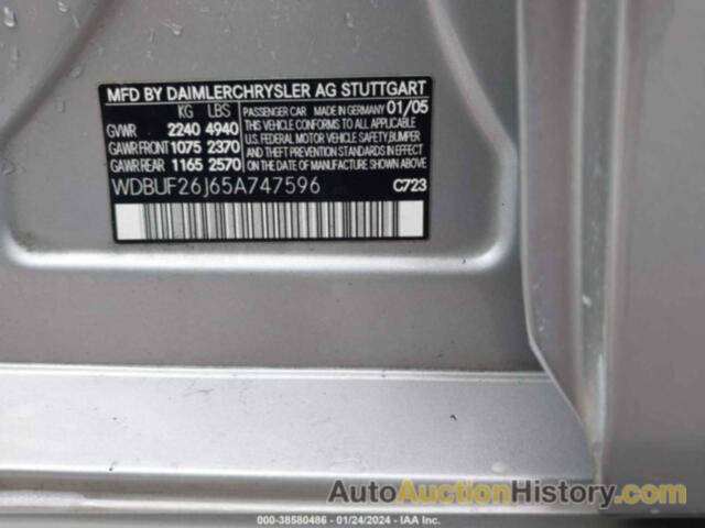 MERCEDES-BENZ E 320 CDI, WDBUF26J65A747596