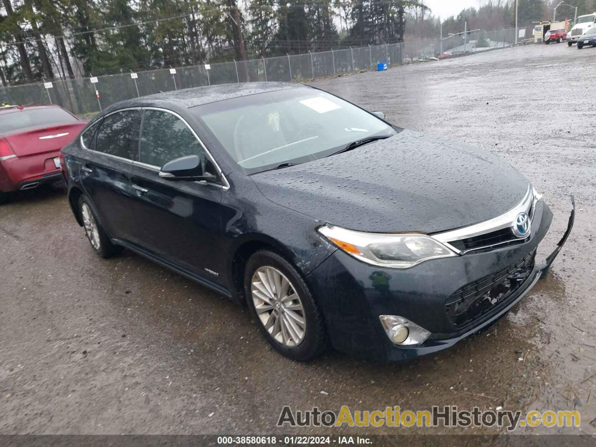 TOYOTA AVALON HYBRID LIMITED, 4T1BD1EB5FU046577