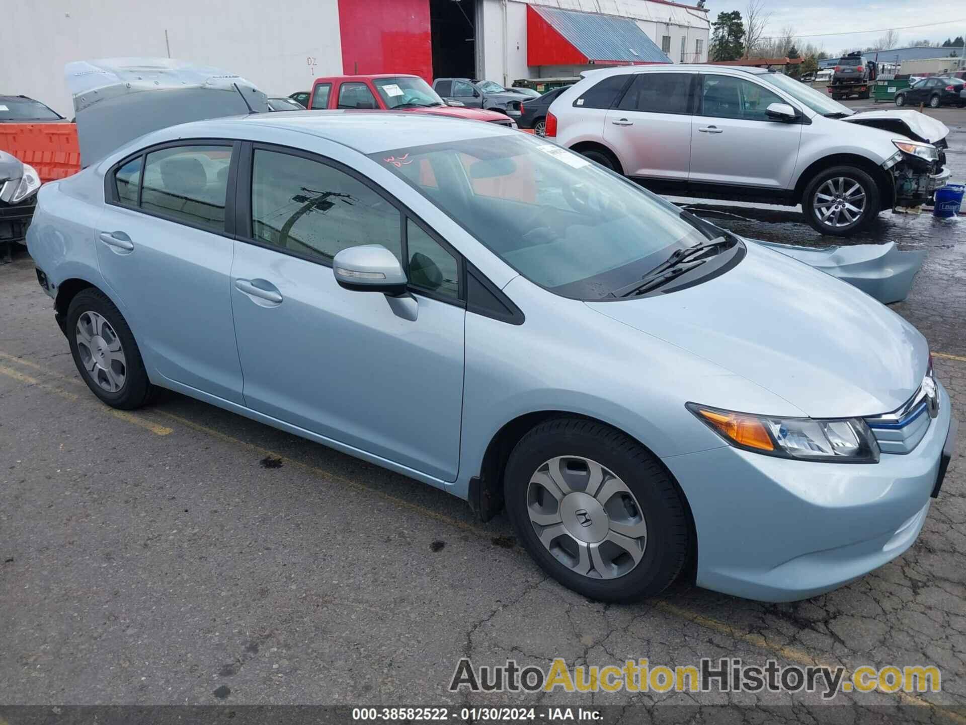 HONDA CIVIC HYBRID, JHMFB4F30CS002786