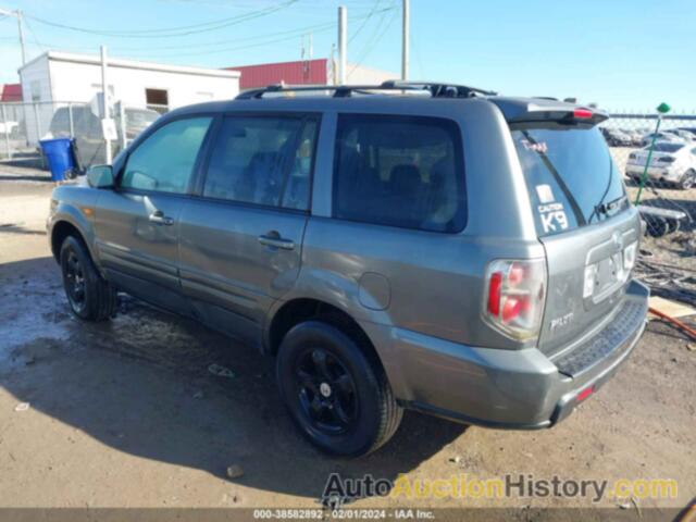 HONDA PILOT EX-L, 5FNYF285X7B028476