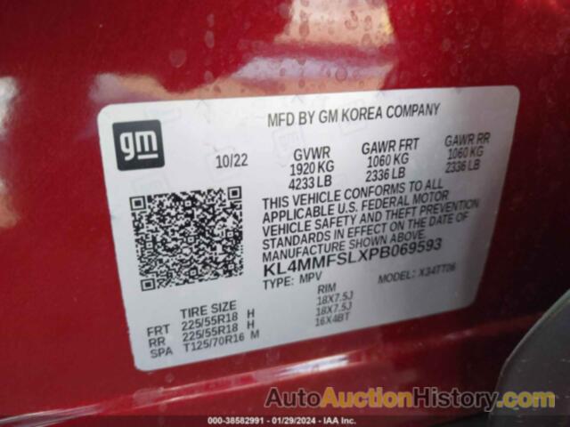 BUICK ENCORE GX ESSENCE FWD, KL4MMFSLXPB069593