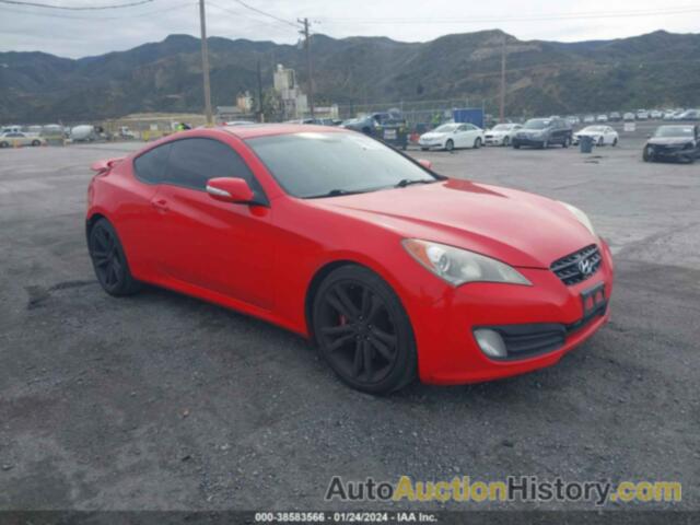 HYUNDAI GENESIS COUPE 3.8L, KMHHU6KH8AU017437