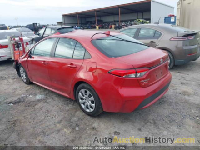 TOYOTA COROLLA LE, 5YFEPMAE6MP257369