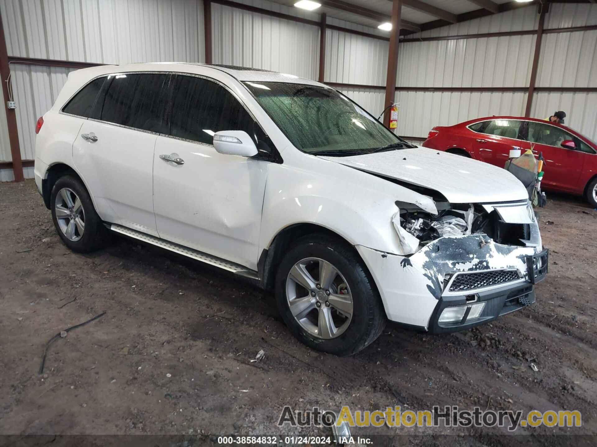 ACURA MDX TECHNOLOGY PACKAGE, 2HNYD2H37CH509336
