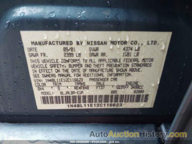 NISSAN ALTIMA SE, 1N4BL11E12C116623