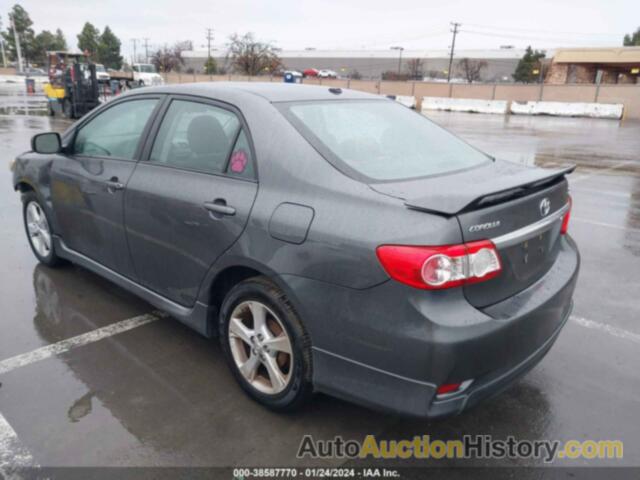 TOYOTA COROLLA S, 2T1BU4EE5BC696629