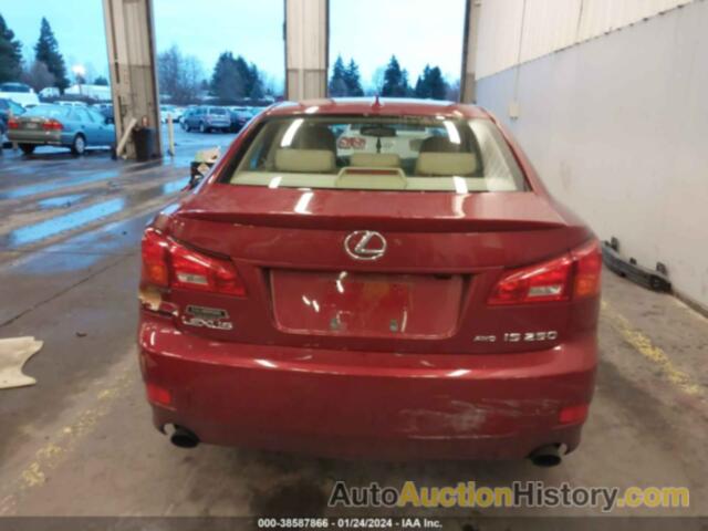 LEXUS IS 250, JTHCK262382020107