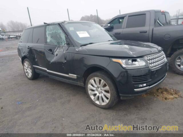 LAND ROVER RANGE ROVER 5.0L V8 SUPERCHARGED, SALGS3TF8EA188688