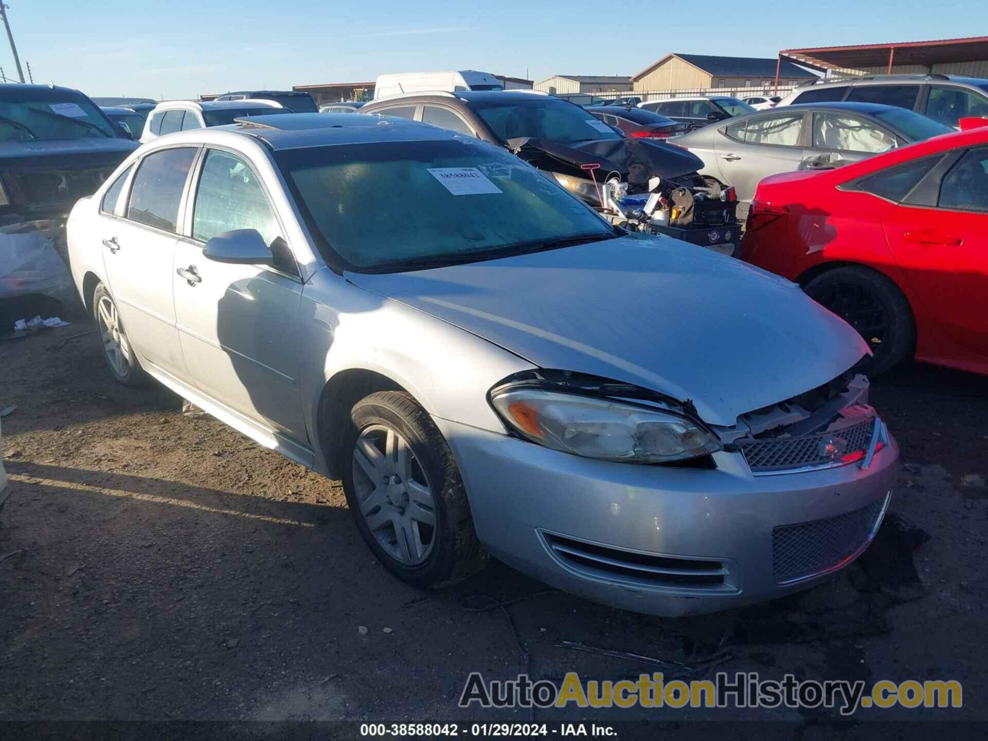 CHEVROLET IMPALA LIMITED LT, 2G1WB5E36E1162885