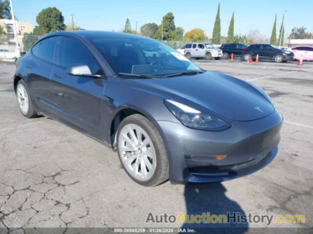 TESLA MODEL 3 REAR-WHEEL DRIVE, 5YJ3E1EA1NF142968