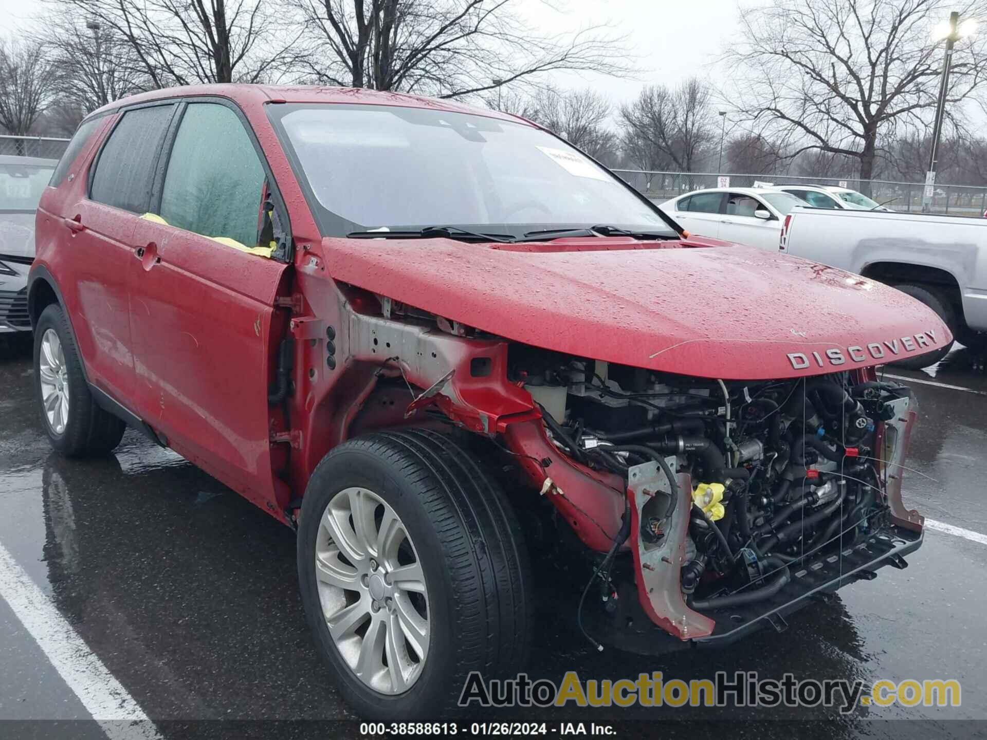 LAND ROVER DISCOVERY SPORT SE, SALCP2RX0JH730801