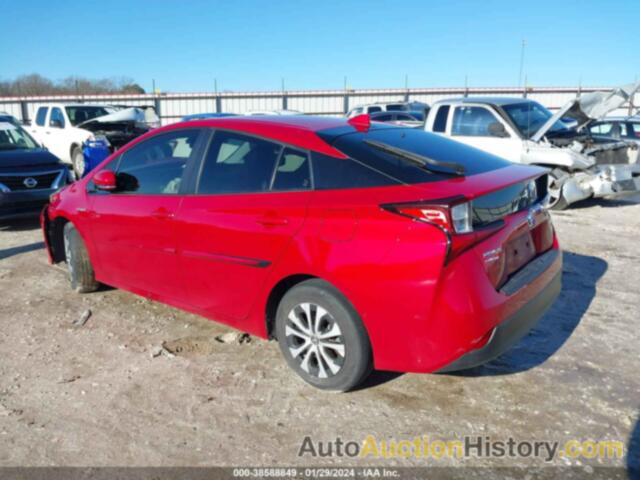 TOYOTA PRIUS XLE, JTDL9RFU8K3010312