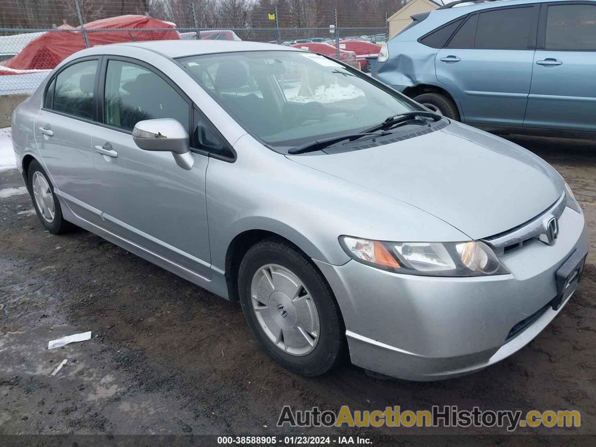 HONDA CIVIC HYBRID, JHMFA36218S004056