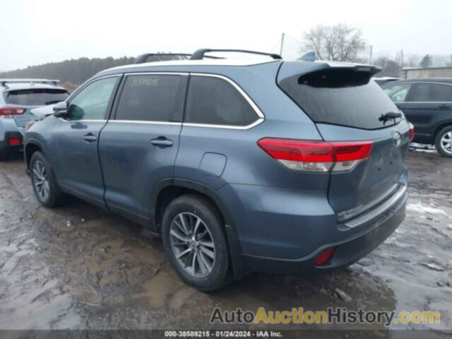 TOYOTA HIGHLANDER XLE, 5TDJZRFH2KS743450