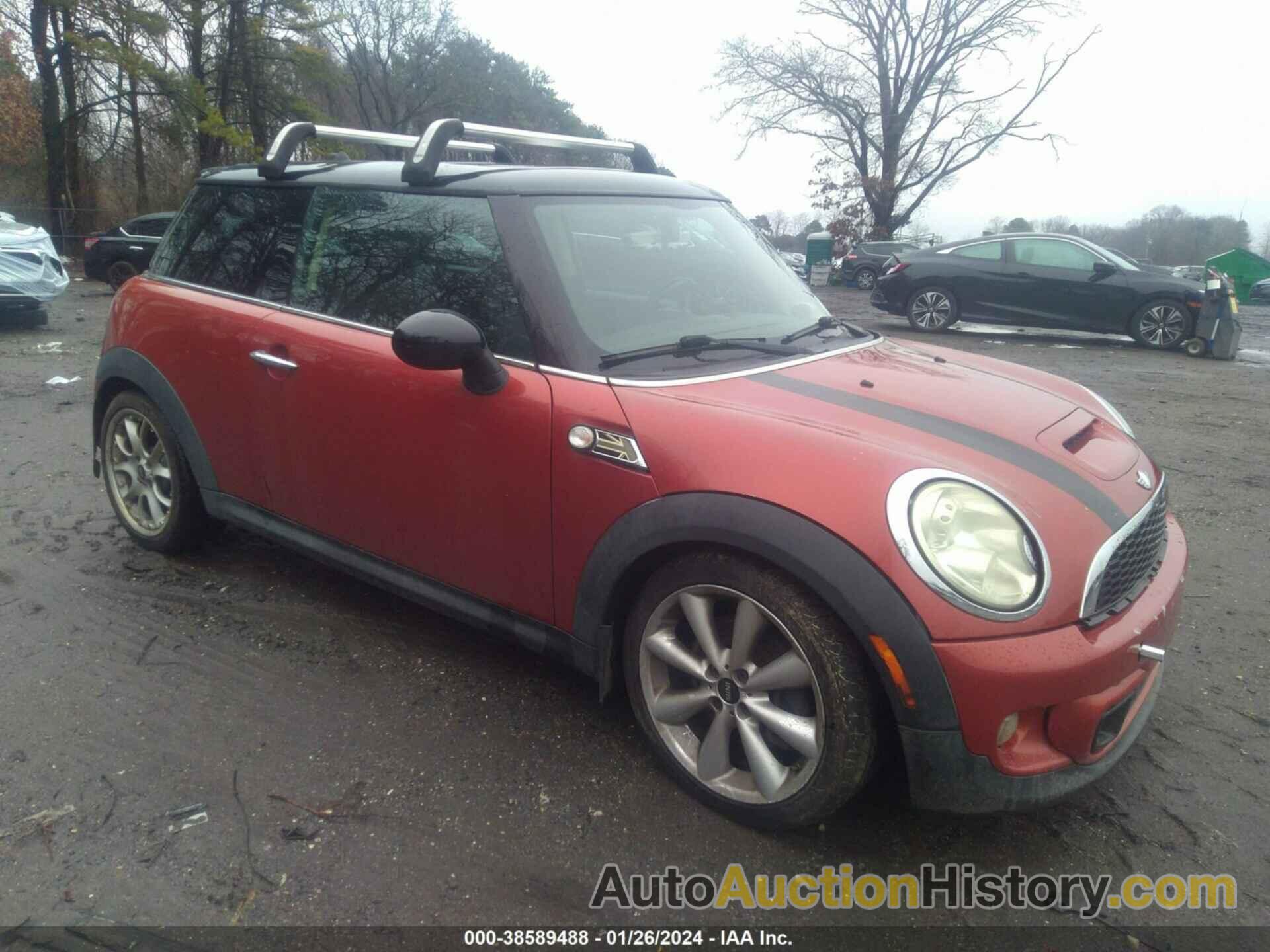 MINI COOPER S, WMWSV3C59CTY25554