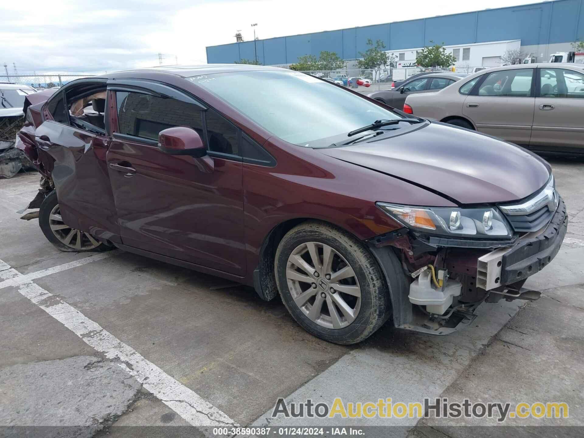 HONDA CIVIC EX-L, 19XFB2F91CE038029