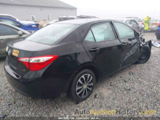 TOYOTA COROLLA LE, 2T1BURHE1FC285646