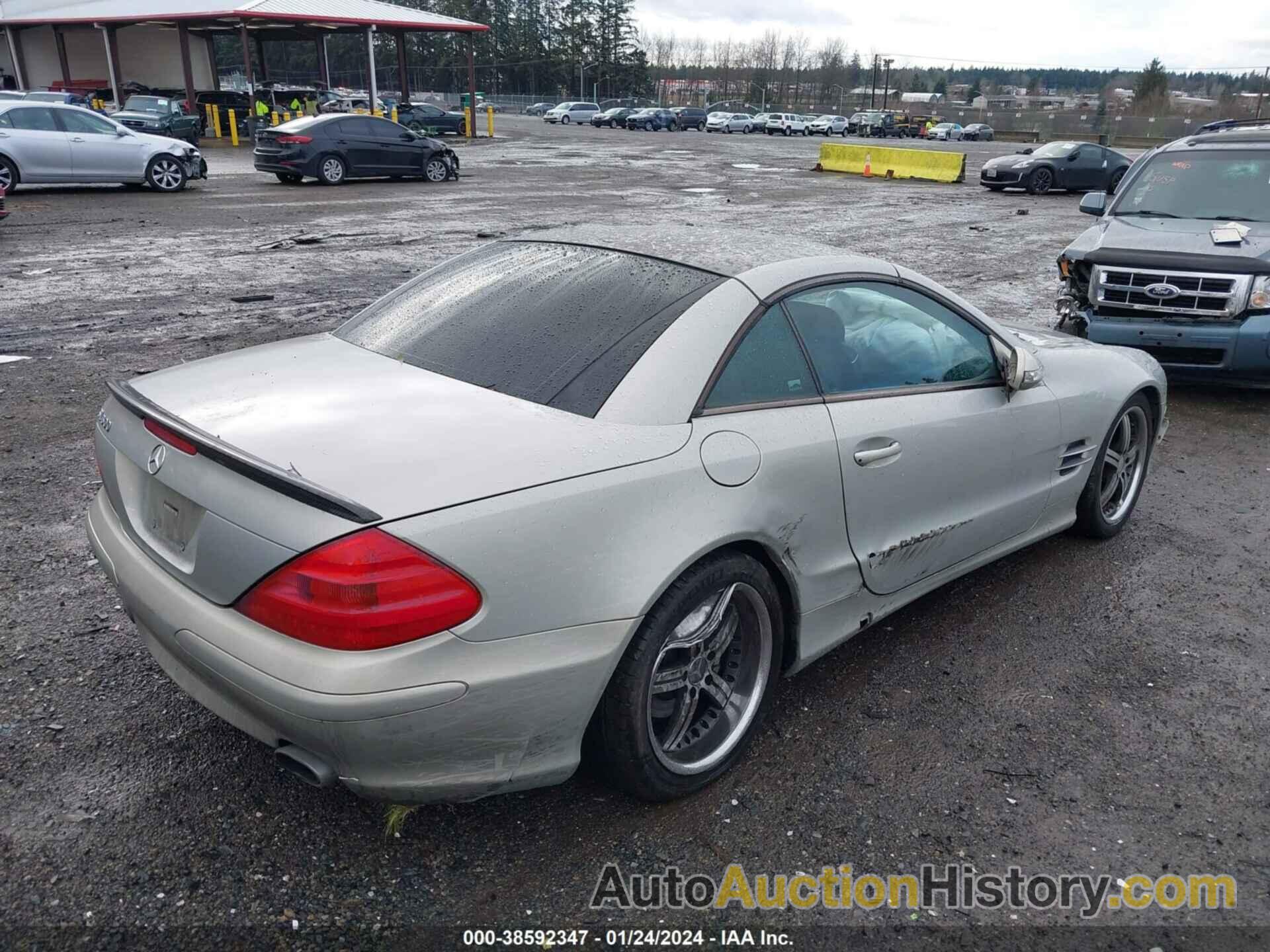 MERCEDES-BENZ SL 500R, WDBSK75F13F009119