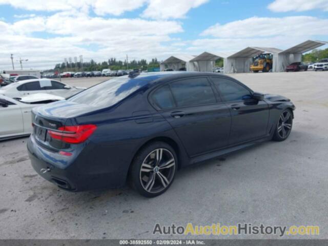 BMW 740I, WBA7E2C50KB217474