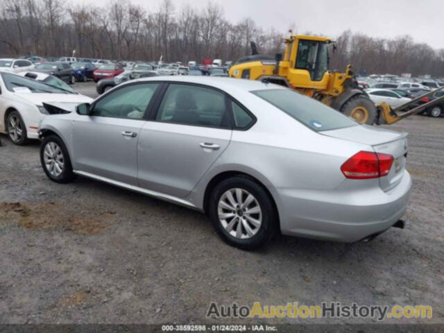 VOLKSWAGEN PASSAT 2.5L S, 1VWAH7A3XDC039954