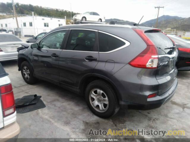 HONDA CR-V LX, 2HKRM3H3XGH566689