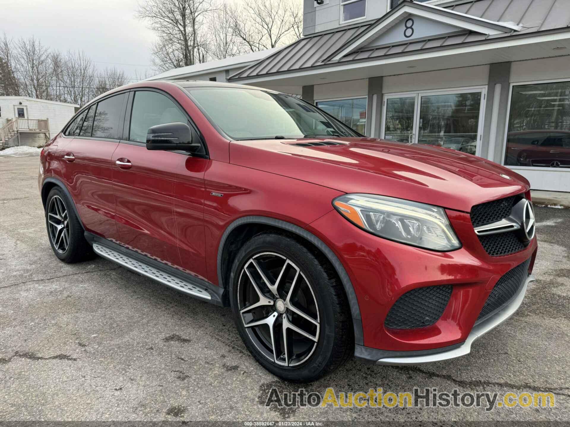 MERCEDES-BENZ GLE 450 AMG COUPE 4MATIC, 4JGED6EB5GA019053