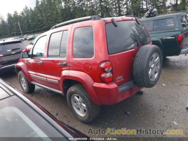 JEEP LIBERTY LIMITED EDITION, 1J4GL58K76W259139