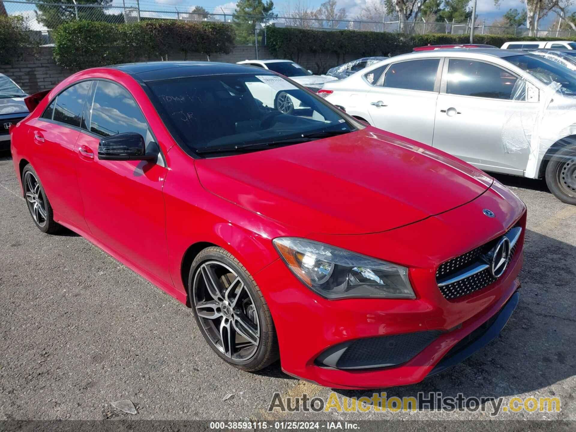 MERCEDES-BENZ CLA 250, WDDSJ4EB8JN587758