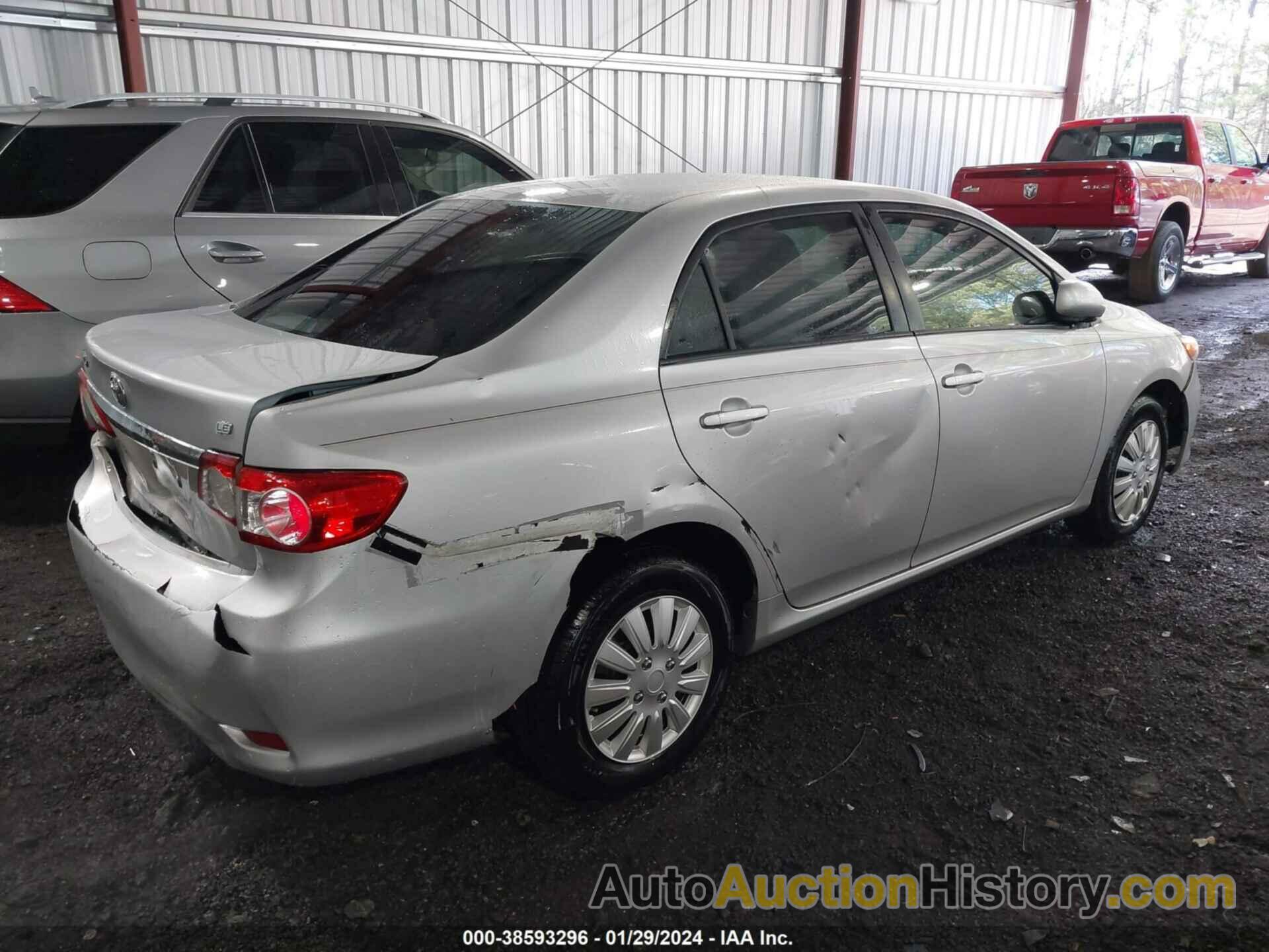 TOYOTA COROLLA LE, 2T1BU4EE2BC575413