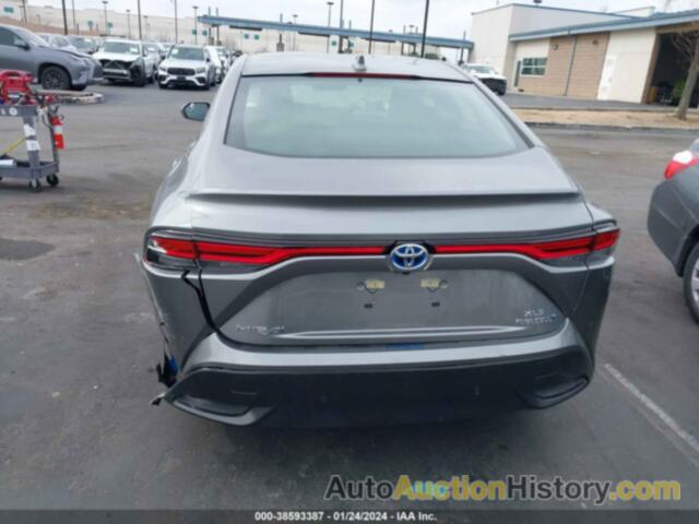 TOYOTA MIRAI XLE, JTDAAAAA9NA006170