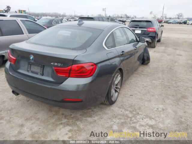 BMW 430I GRAN COUPE, WBA4J1C56JBG80875