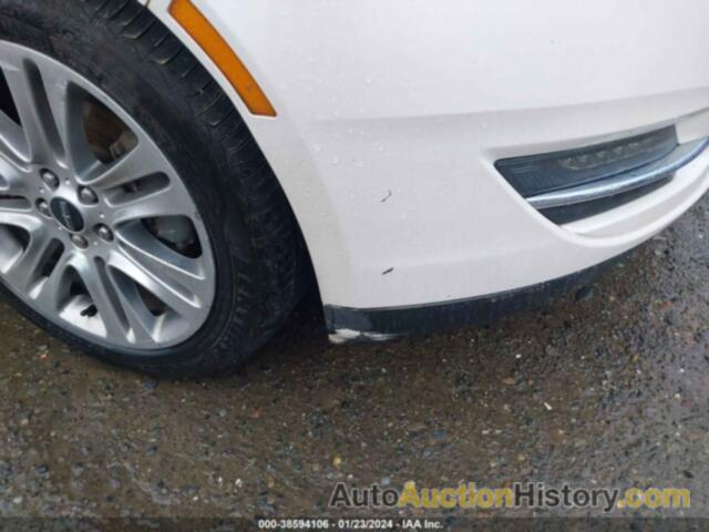 LINCOLN MKZ HYBRID, 3LN6L2LU9ER816462