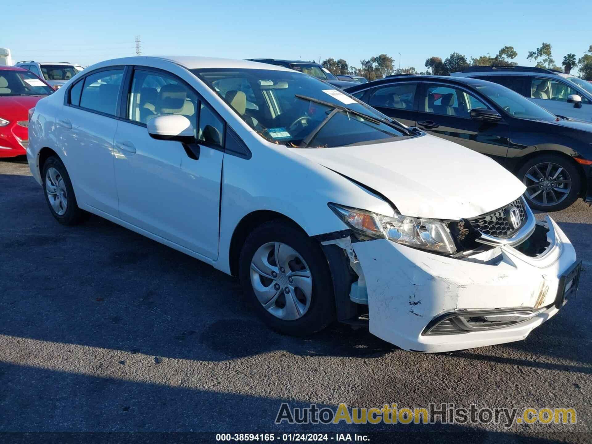 HONDA CIVIC LX, 19XFB2F59FE289706