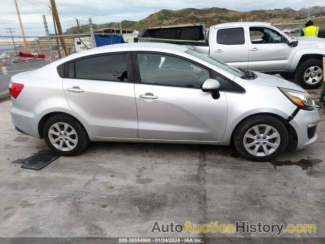 KIA RIO LX, KNADM4A39H6117295