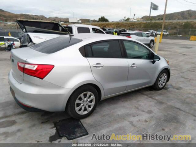 KIA RIO LX, KNADM4A39H6117295