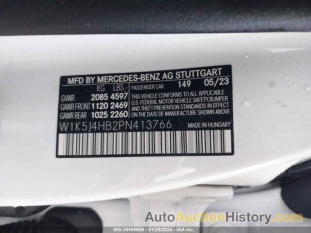 MERCEDES-BENZ CLA 250 COUPE 4MATIC, W1K5J4HB2PN413766