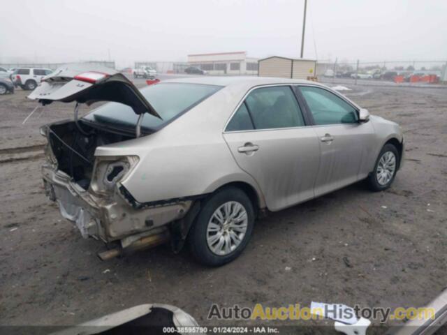 TOYOTA CAMRY LE, 4T1BF1FK0DU240598