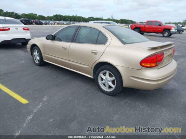 OLDSMOBILE ALERO GL, 1G3NL52E23C206359