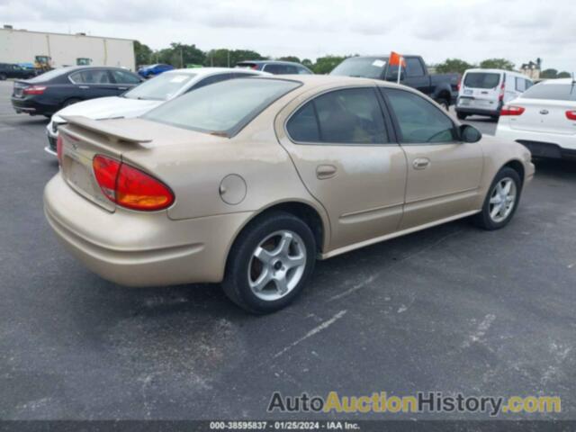 OLDSMOBILE ALERO GL, 1G3NL52E23C206359