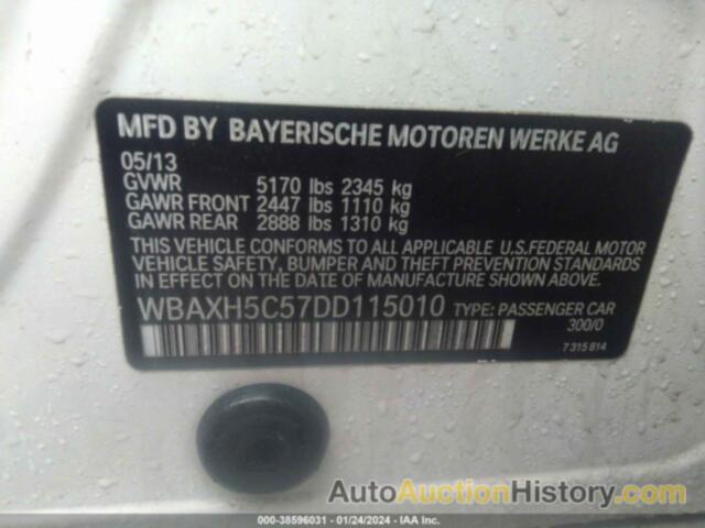 BMW 528 XI, WBAXH5C57DD115010