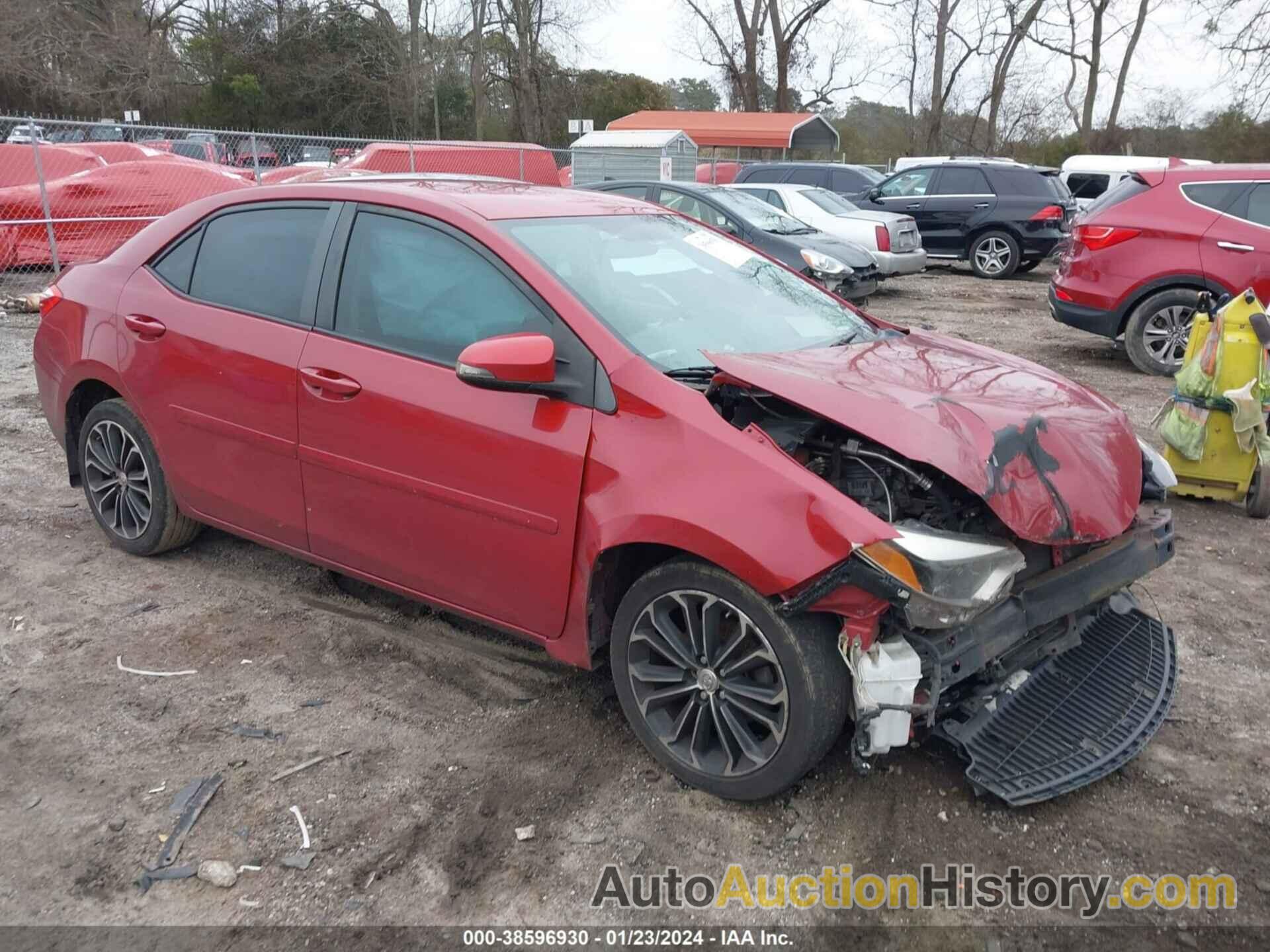 TOYOTA COROLLA S PLUS, 2T1BURHEXEC086674