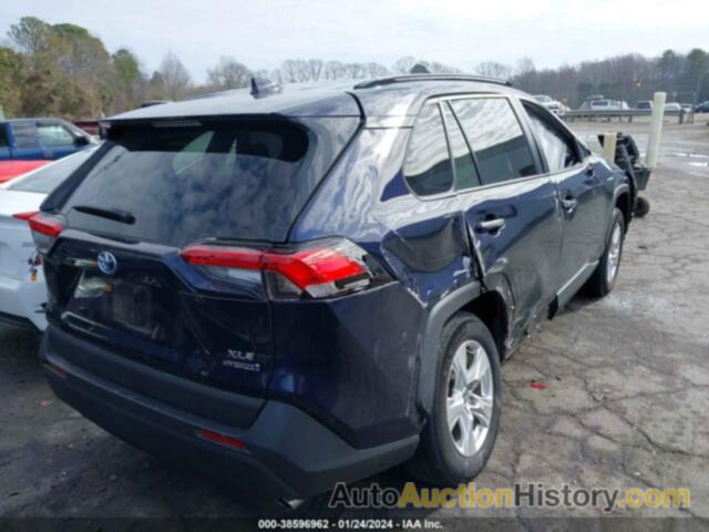 TOYOTA RAV4 XLE HYBRID, 4T3RWRFV4MU046784