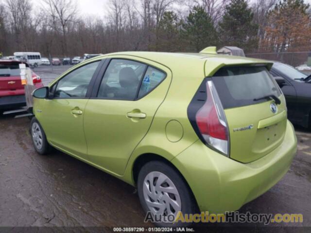 TOYOTA PRIUS C TWO, JTDKDTB33G1126251