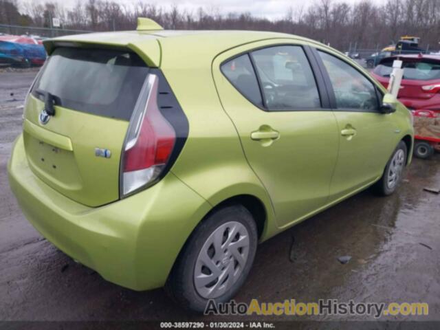 TOYOTA PRIUS C TWO, JTDKDTB33G1126251