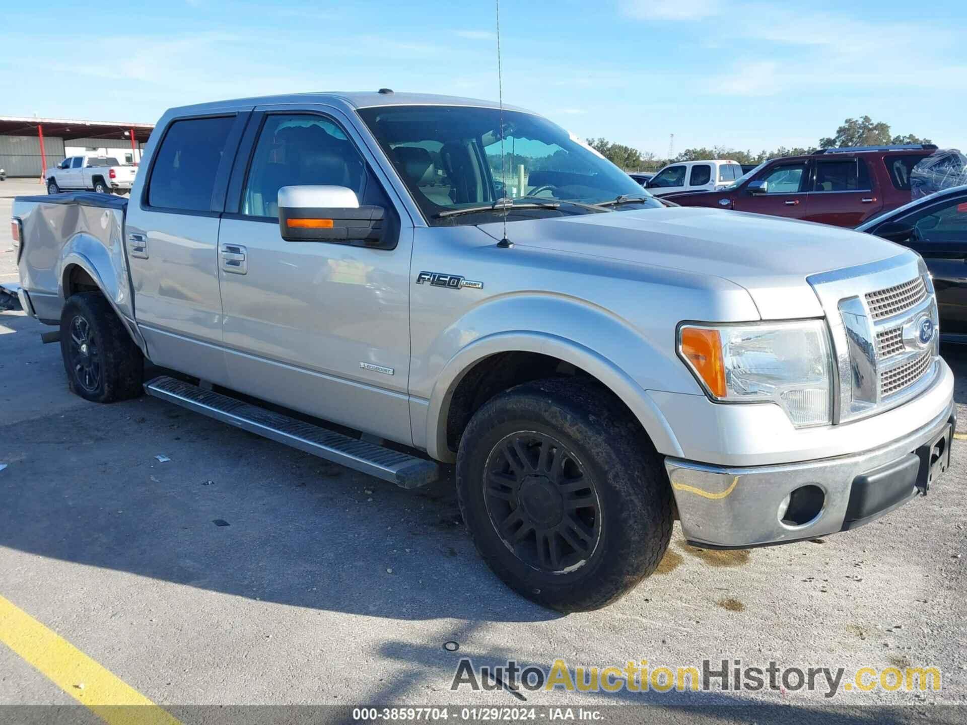 FORD F-150 LARIAT, 1FTFW1CT6CFB83281