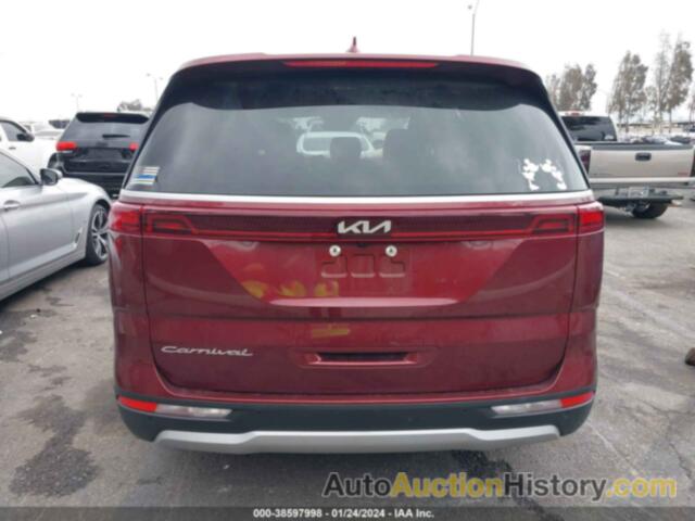 KIA CARNIVAL MPV LX SEAT PACKAGE, KNDNB4H35N6123741