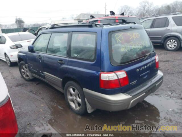 SUBARU FORESTER S, JF1SF65521H748658
