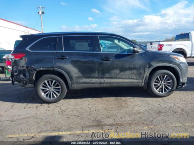 TOYOTA HIGHLANDER XLE, 5TDJZRFH4KS599206