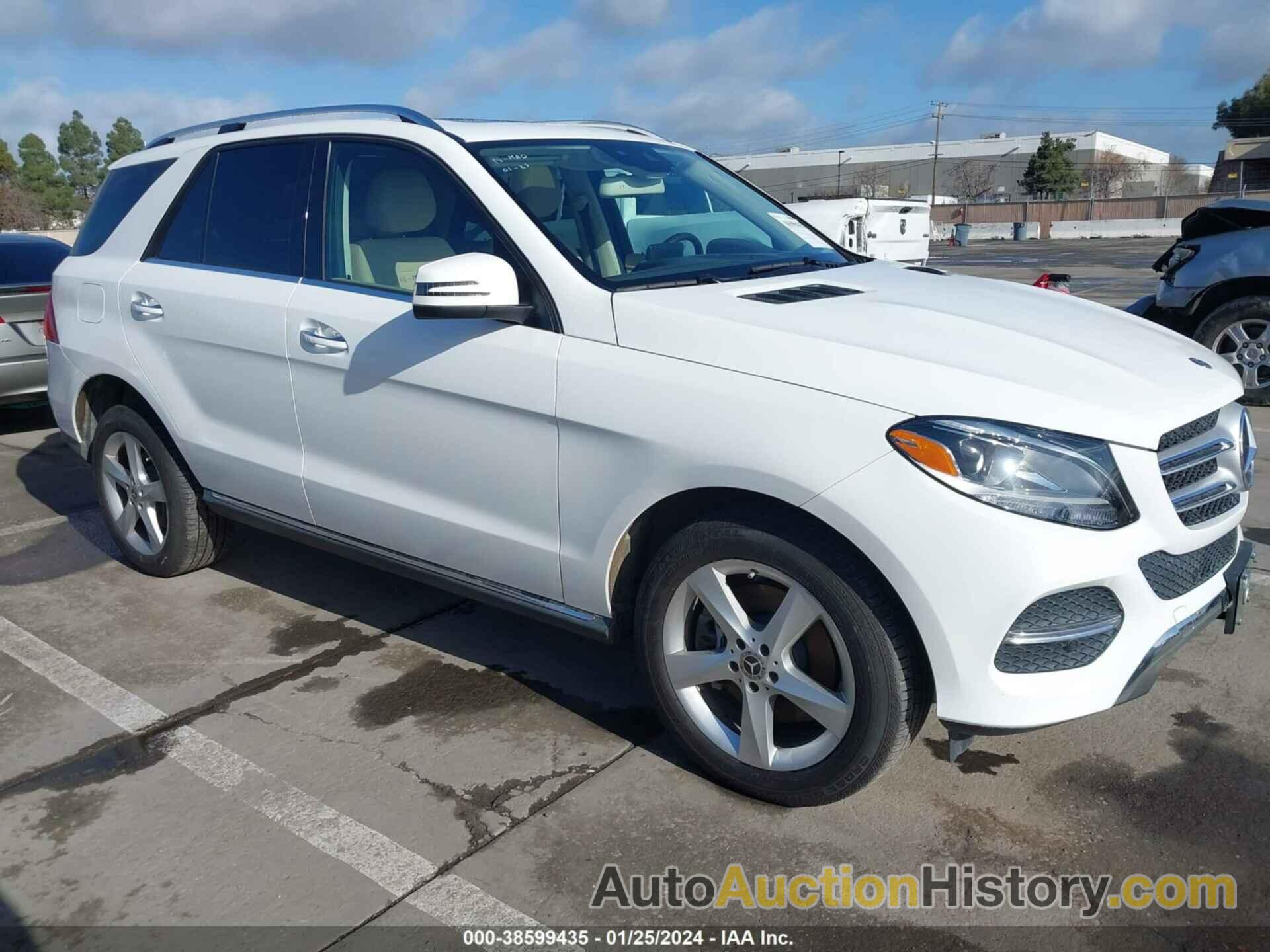 MERCEDES-BENZ GLE 400 4MATIC, 4JGDA5GB1KB213173